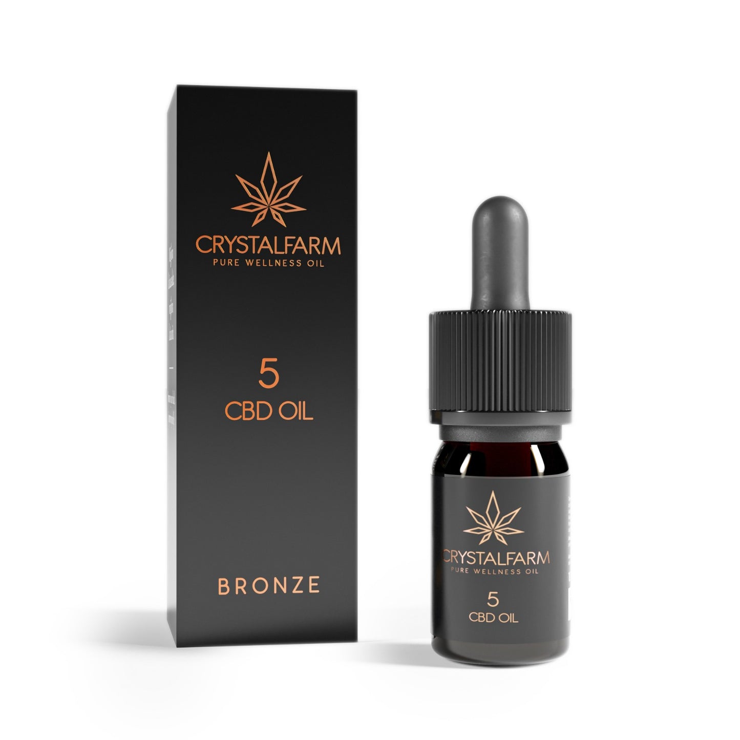 Huile CBD premium 5% broad spectrum