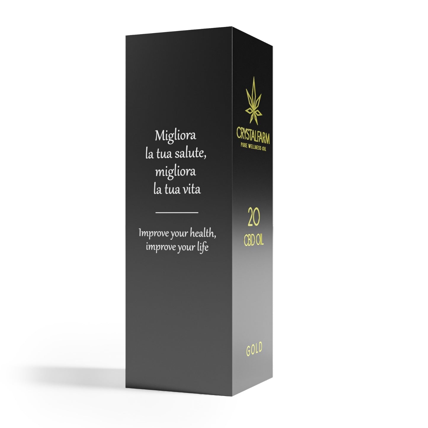 Huile CBD premium 20% broad spectrum